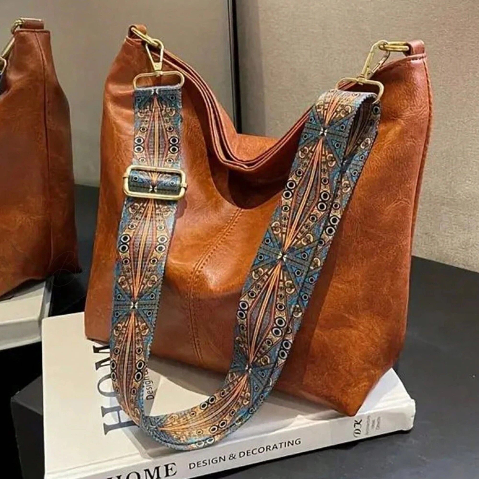 Piera Tan mockup 1 Piera Stylish Hobo Bag - Image 1