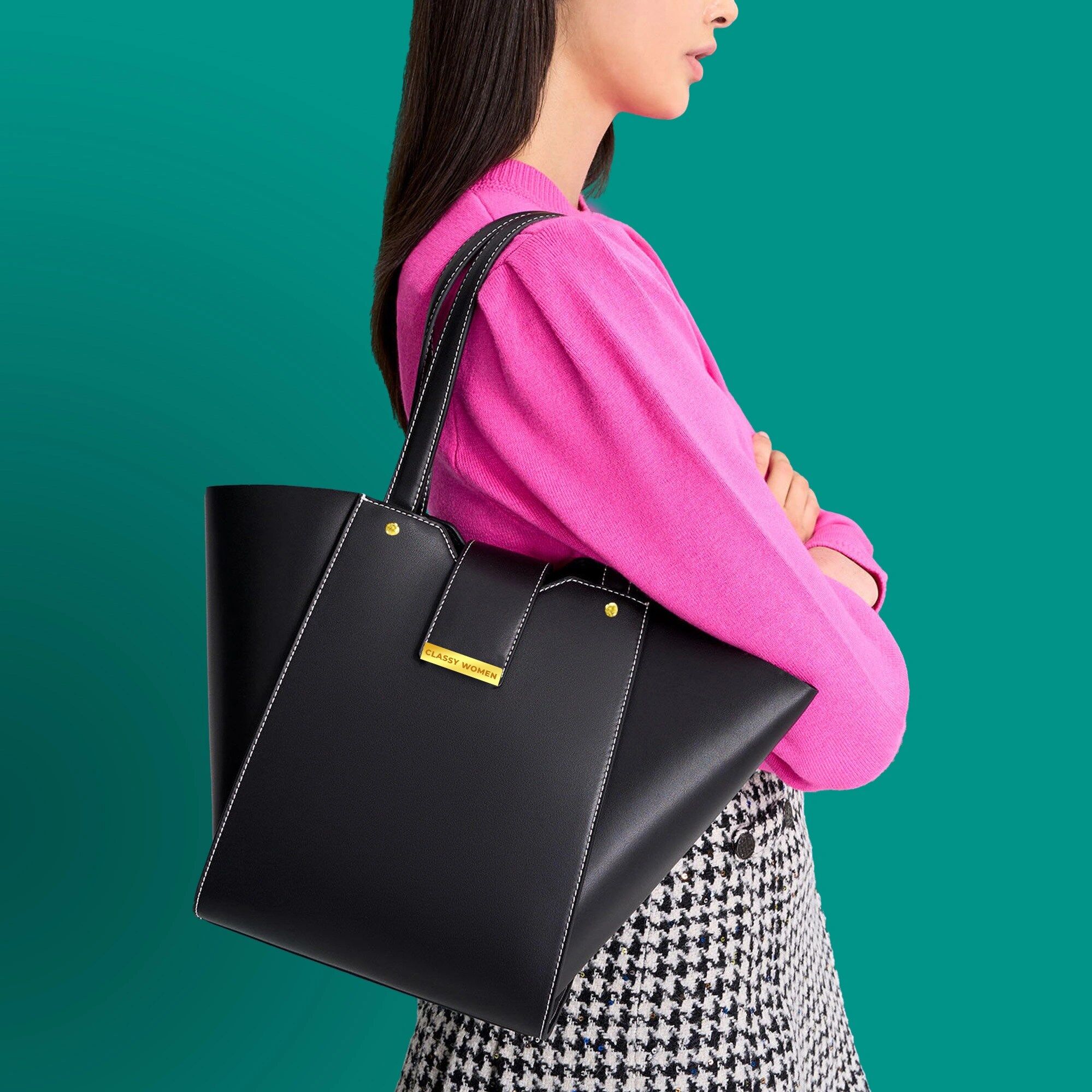 Dion Large Tote Bag - Image 1